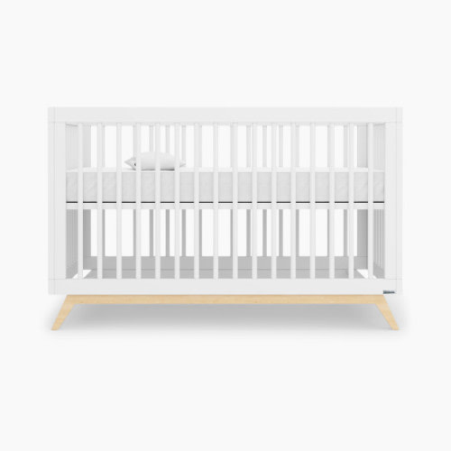 dadada Soho 3-in-1 Convertible Crib - White/Natural