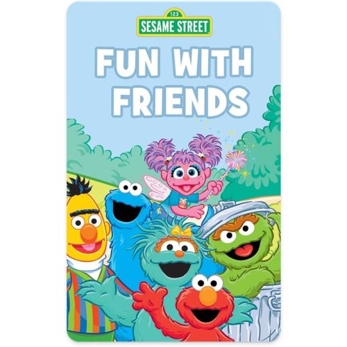 Yoto Sesame Street: Fun with Friends – Kids Audio Card for Use with Player & Mini All-in-1 Audio Device, Educational Screen-Free Listening with Fun Stories for Playtime Bedtime & Travel, Ages 3+