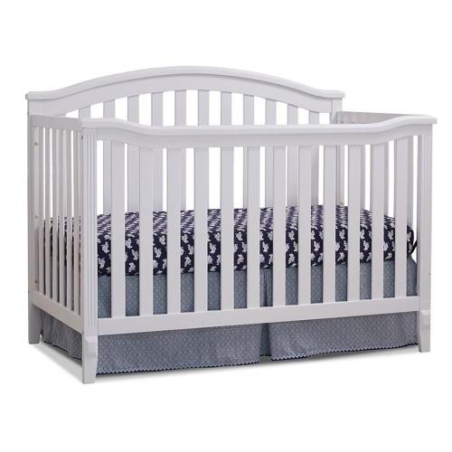 Free Shipping! Sorelle Berkley 4-in-1 Convertible Crib, White - 58 x 40 x 5 in.