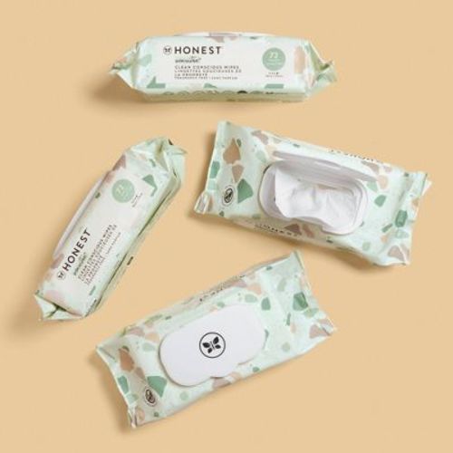 The Honest Company Plant-Based Baby Wipes made with over 99% Water - Geo Mood - 288ct