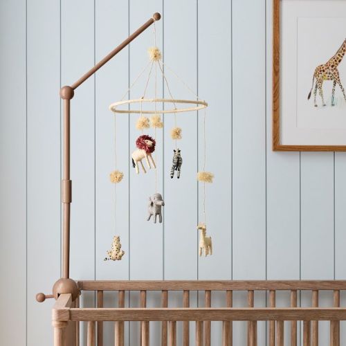 Raffia Safari Animal Mobile
