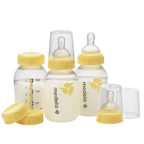 Medela 150ml Bottle & Wide Teats 3 Pack