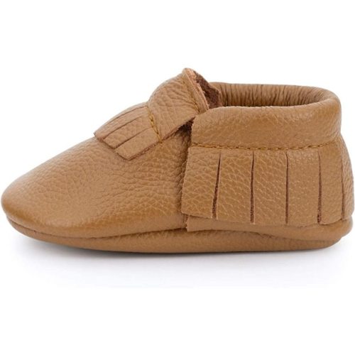 BirdRock Baby Classic Brown Moccasins