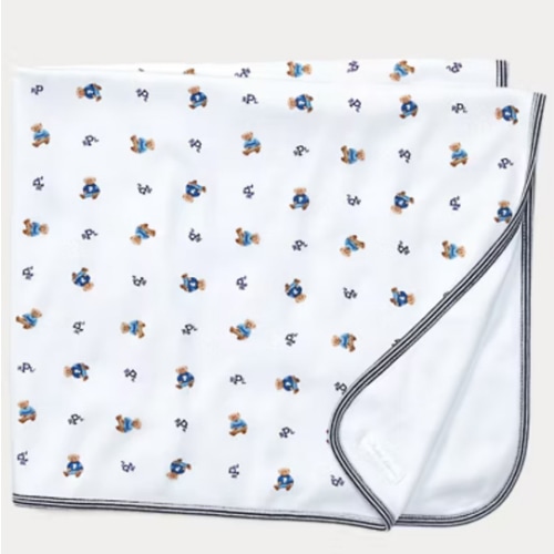 Polo Bear Cotton Blanket