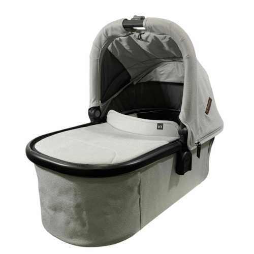 UPPAbaby Bassinet V3, Savannah (Pearl Gray Jacquard)