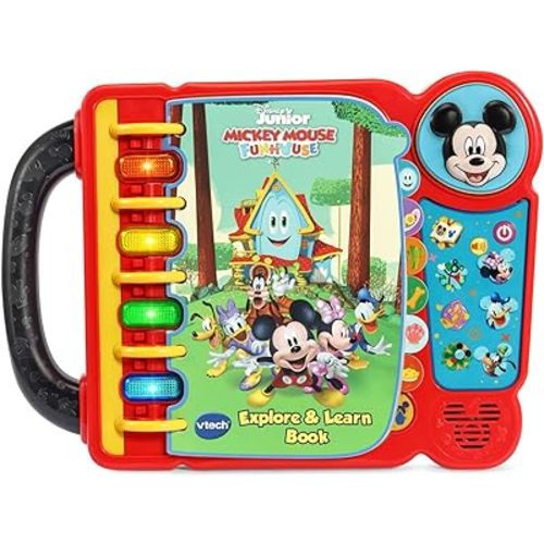 VTech Disney Junior Mickey Mouse Funhouse Explore and Learn Book