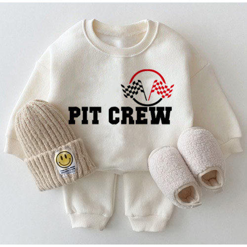 PIT CREW Baby Flags 2-piece Set