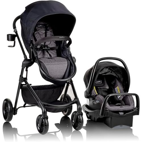 Pivot Modular Travel System with LiteMax Infant Car Seat (Casual Gray)