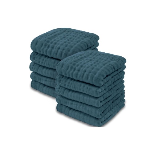 Muslin Washcloths - Pack of 10
