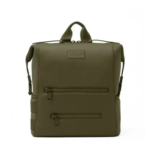 Indi Diaper Backpack in Dark Moss, Large