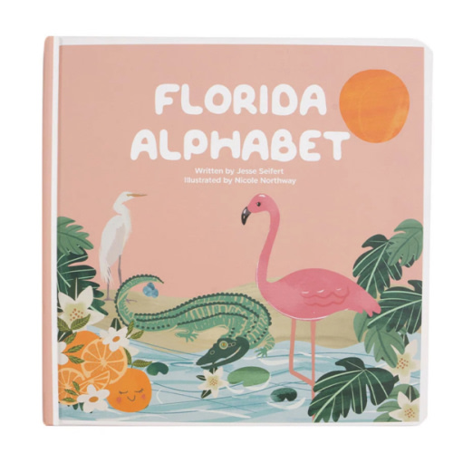 Emerson And Friends Lucy'S Room Florida Alphabet Board Book, Pink/Multi, One Size