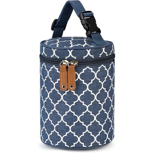 Accmor Breastmilk Cooler Bag, Insulated Baby Bottle Cooler Tote Bags, Baby Bottle Warmer Cooler Bag, Baby Bottle Bag Great for Nursing Mom Daycare