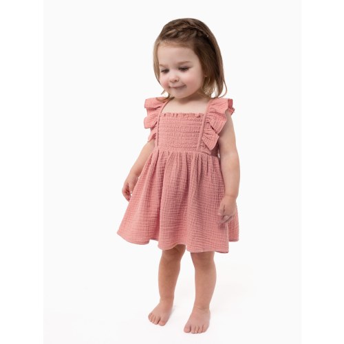 Modern Moments by Gerber Baby Girl Dress and Diaper Cover, Sizes 0/3 Months - 24 Months