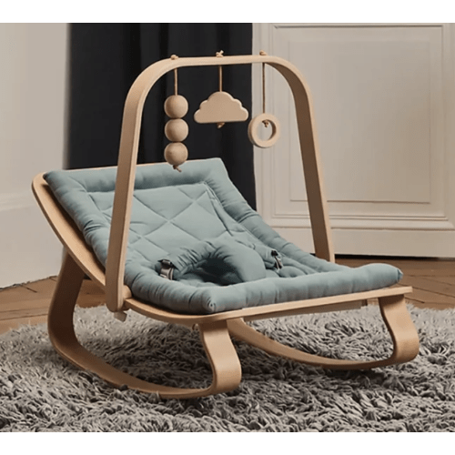 LEVO Baby Rocker in natural wood – Charlie Crane Paris