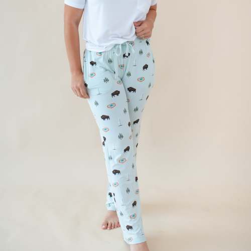 Women's Lounge Pants in Yellowstone
