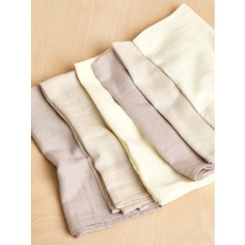 Buy JoJo Maman Bébé Neutral Muslin Squares 6 Pack from Next Australia