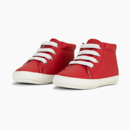 JUJUBE Eco Step Sneaker Shoes - Red, 3-6