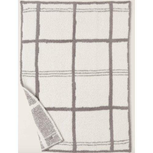 CozyChic® Grid Plaid Stroller Blanket