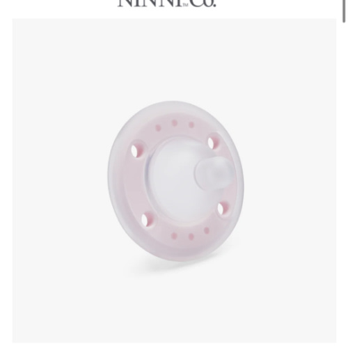 Ninni Pacifier Petal Pink 1 Pack