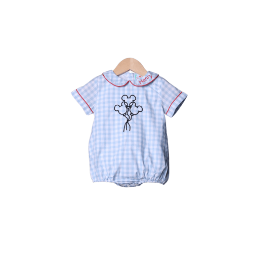 Embroidered Magical Mouse Balloons Bubble – The Smocked Flamingo