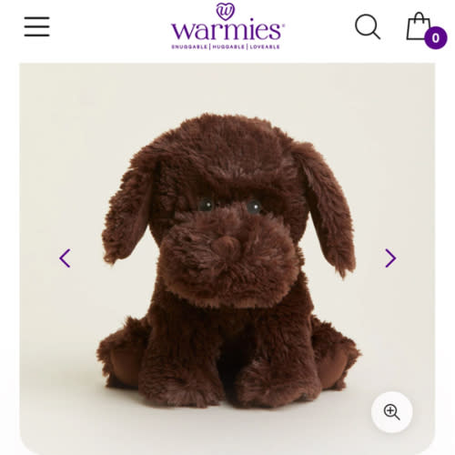 Microwavable Chocolate Labrador Warmies | Warmies USA