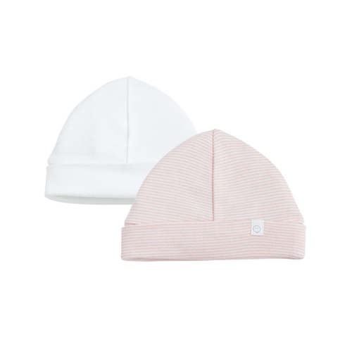 Hat 2 Pack White and Grey / Newborn