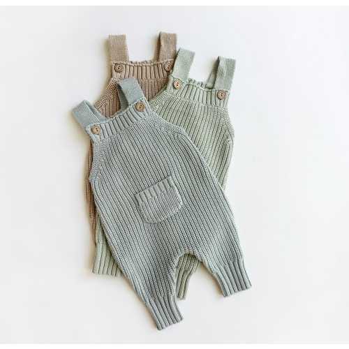 Newborn baby Knit Jumper Cuddle and Kind knitted romper Overalls