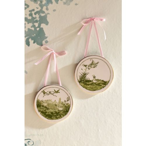 Illustrated Goose Hanging Wall Tile
