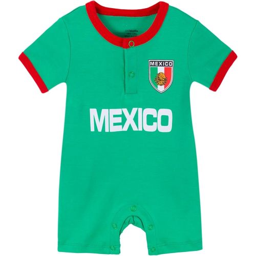 Cnins Soccer Baby Clothes - Matching Family Rompers 0-24M | Unisex Gifts for Futbol Game Days & Photo Shoots
