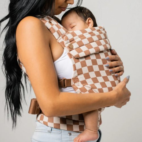 The Monarch Carrier - Mocha Check (estimated to ship by July – Mabē
