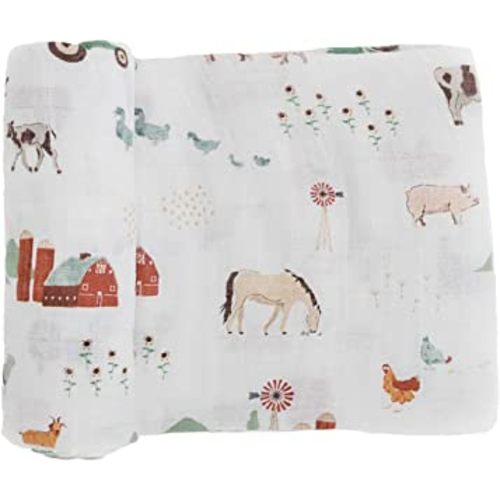 Jersey Knit Reversible Blanket - Cloud Island™ Garden Floral