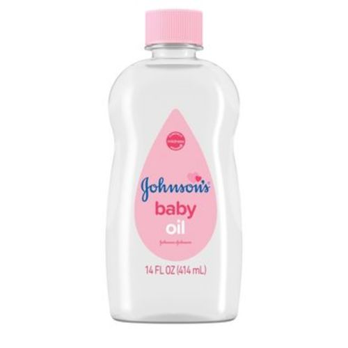 Johnson's Baby Body Pure Mineral Oil, Gentle & Soothing Massage Oil for Dry Skin - Original Scent - 14 fl oz