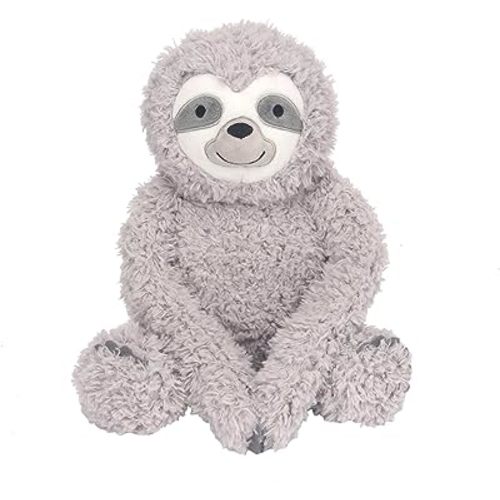 Lambs & Ivy Sloth Plush Gray Stuffed Animal Toy - Speedy