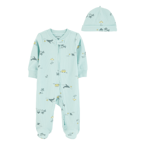 Baby 2-Piece Beach 2-Way Zip Sleep & Play Pajamas - Carter's | Carter's