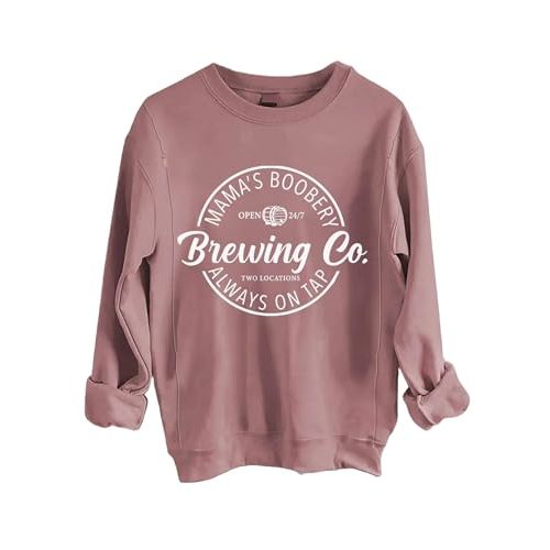 Giftifymama Nursing Sweatshirt for Breastfeeding Fleece Maternity Nursing Top with Zippers Long Sleeve Postpartum Pullover