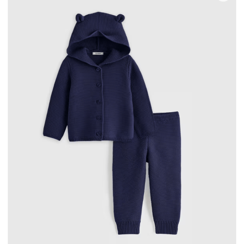 100% Organic Cotton Sweater Set