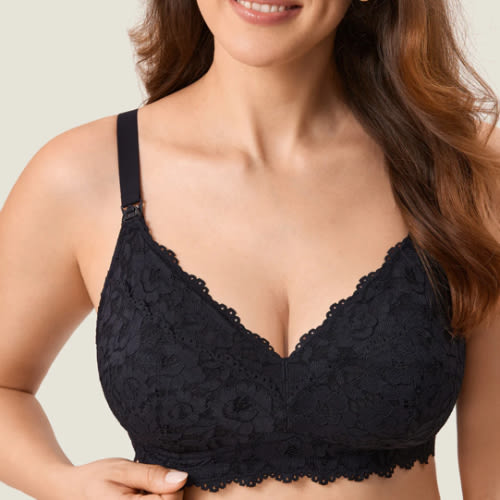 Cotton Lining Hands Free Pumping Bra