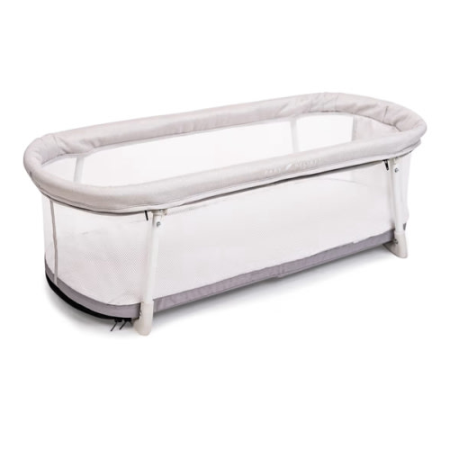 Baby Delight Snuggle Nest Bassinet, Portable Baby Bed, for Infants 0 – 5 Months, Driftwood Grey