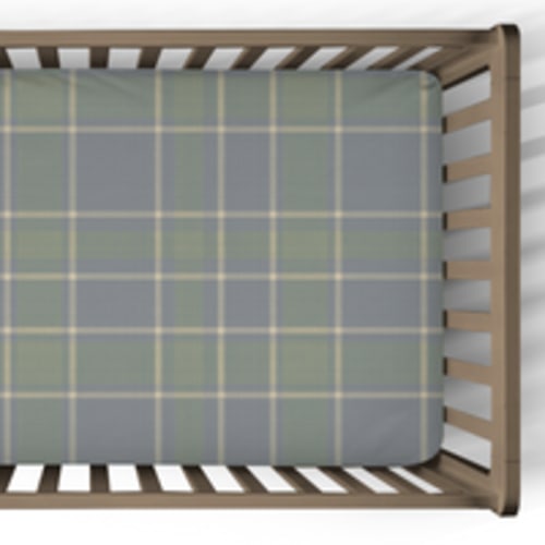 Crib Sheet - Field Club Plaid