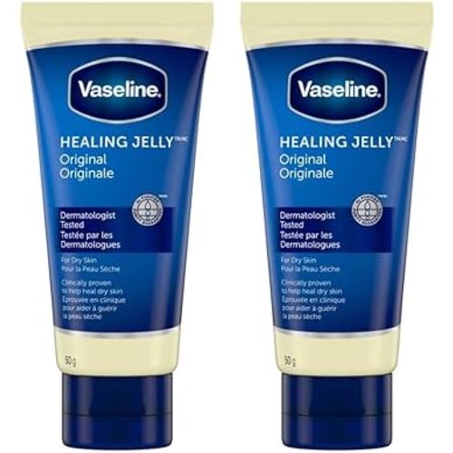 Vaselinne Healing Jelly Petroleum Jelly for sensitive, dry skin Original hypoallergenic 50 g X2 PACK