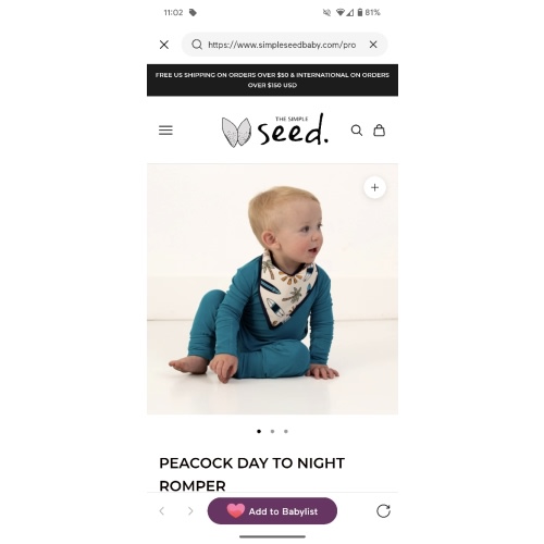 Peacock Day to Night Romper