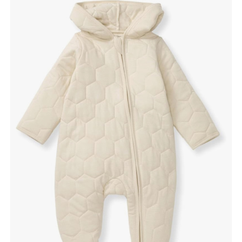 Burt's Bees Baby Baby Girl's Rompers, Set of 2 Bubbles, One Piece Jumpsuits, 100% Organic Cotton