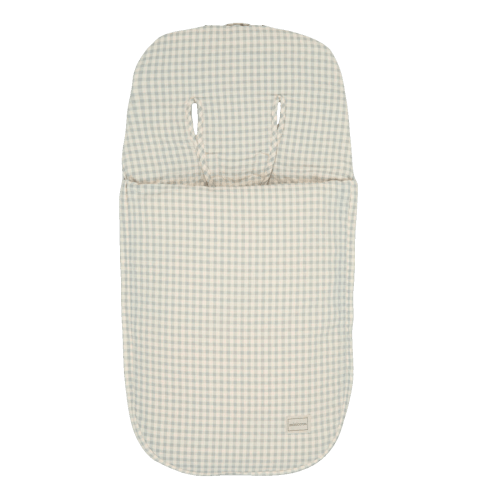 SACO SILLA Vichy Blue Stroller Footmuff
