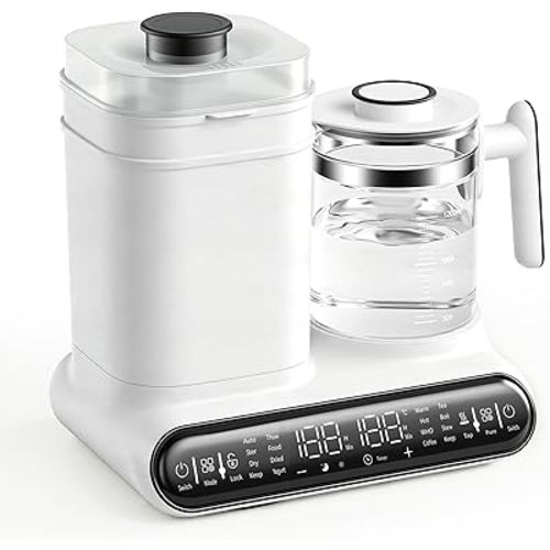 16-in-1 Fast Baby Bottle Warmer with Timer for Breastmilk & Formula