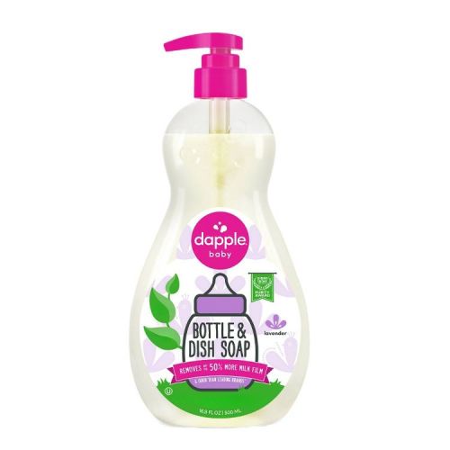 Dapple Baby Bottle & Dish Soap - Sweet Lavender - 16.9 fl oz: Hypoallergenic, Paraben-Free, Sulfate-Free