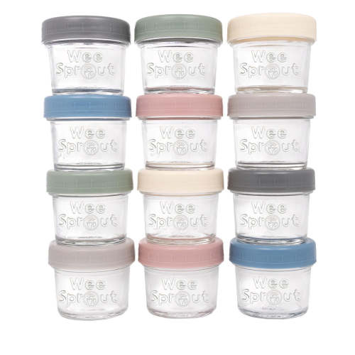Glass Baby Food Jars | WeeSprout