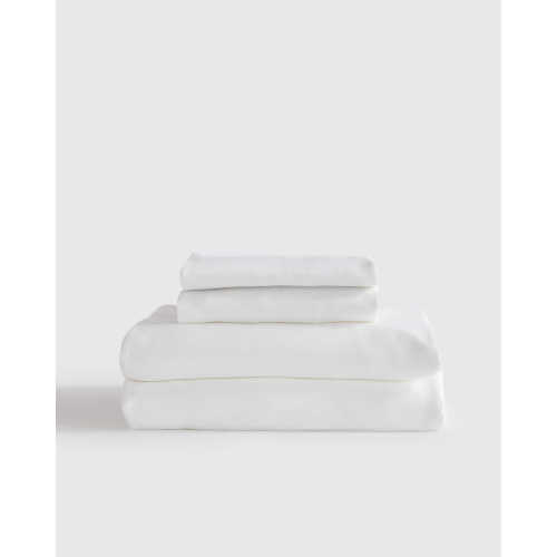 Organic Bamboo Viscose Sheet Set in White