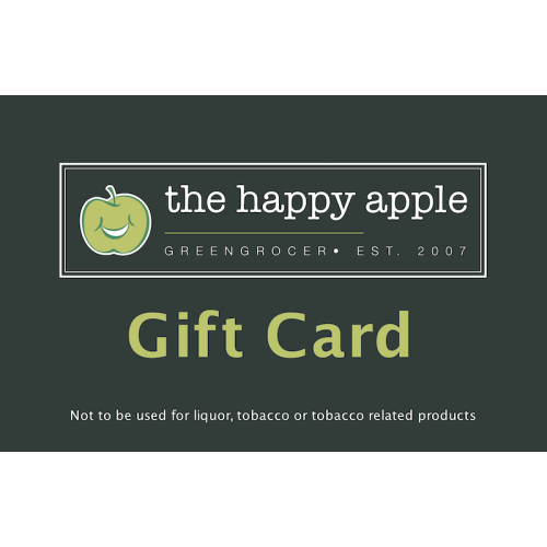 Gift Cards from the Happy Apple Greengrocer