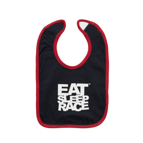 Infant Logo Bib | Navy/Red