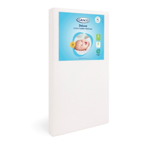 Graco Deluxe Foam Crib and Toddler Mattress